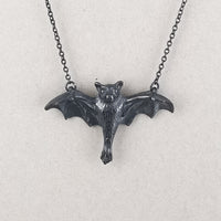 Limited Edition Black Bat Necklace