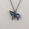 Limited Edition Black Wolf Necklace