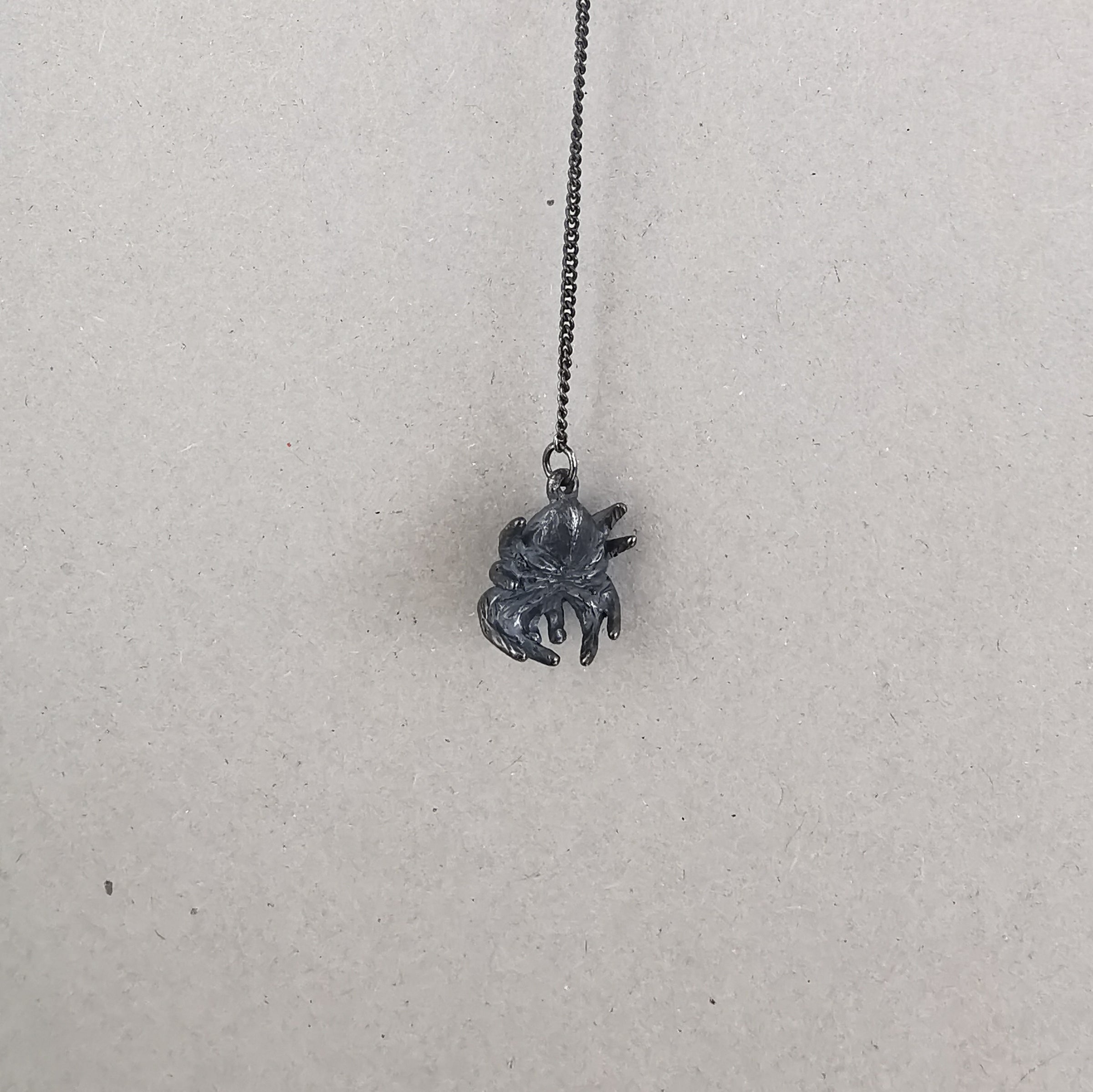 Limited Edition Black Spider Necklace