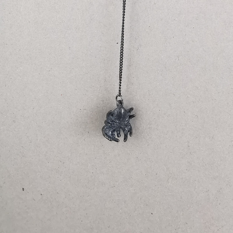 Limited Edition Black Spider Necklace