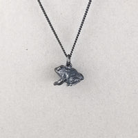 Limited Edition Black Toad Necklace