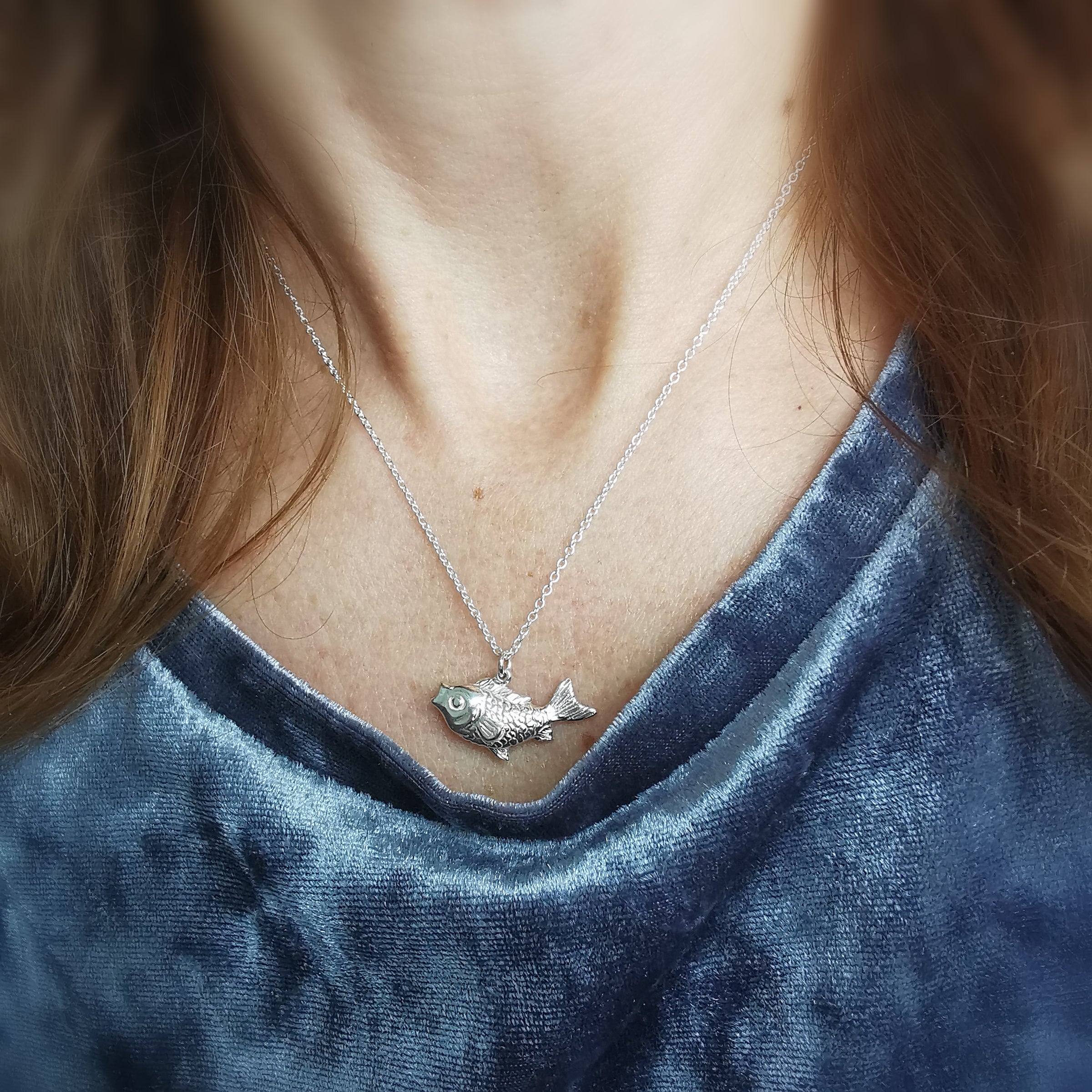 Fish Charm Necklace
