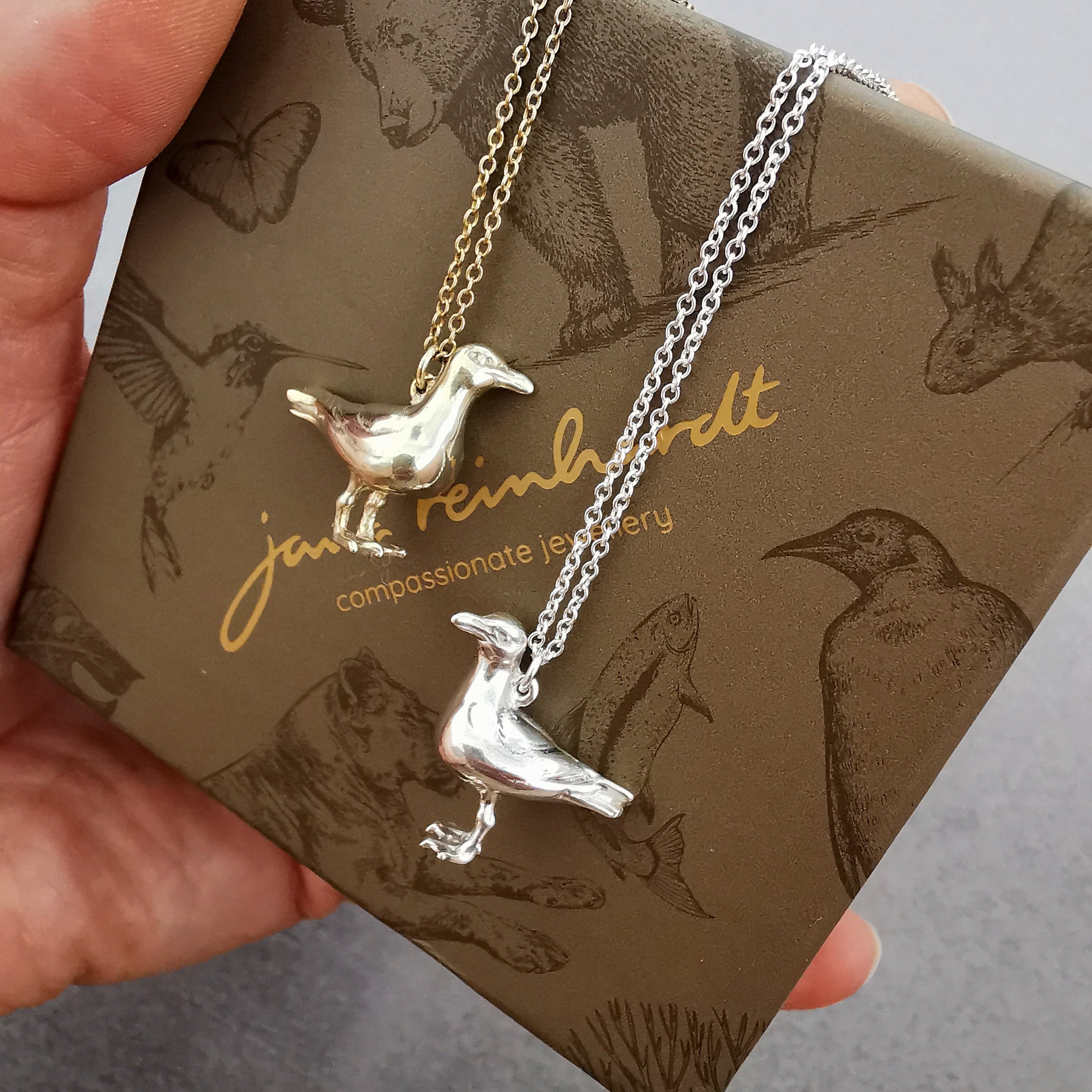 Seagull Necklace
