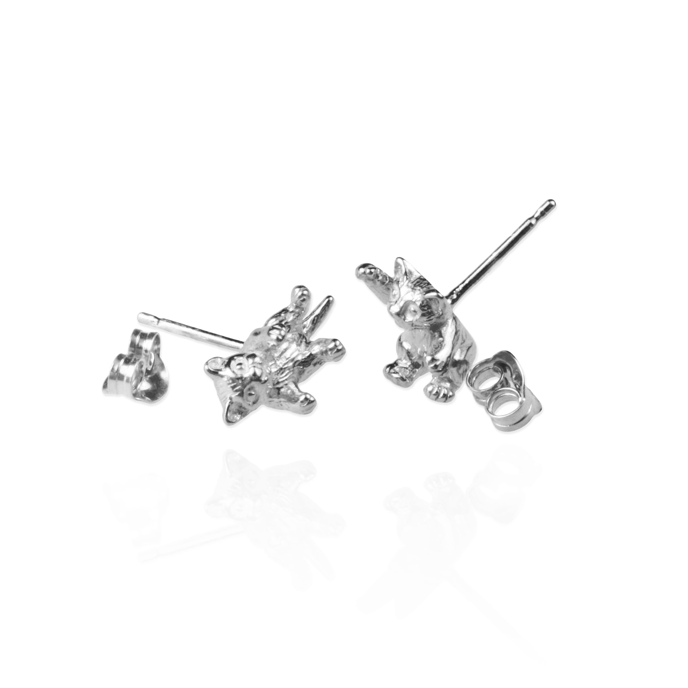 Kitten Ear Studs