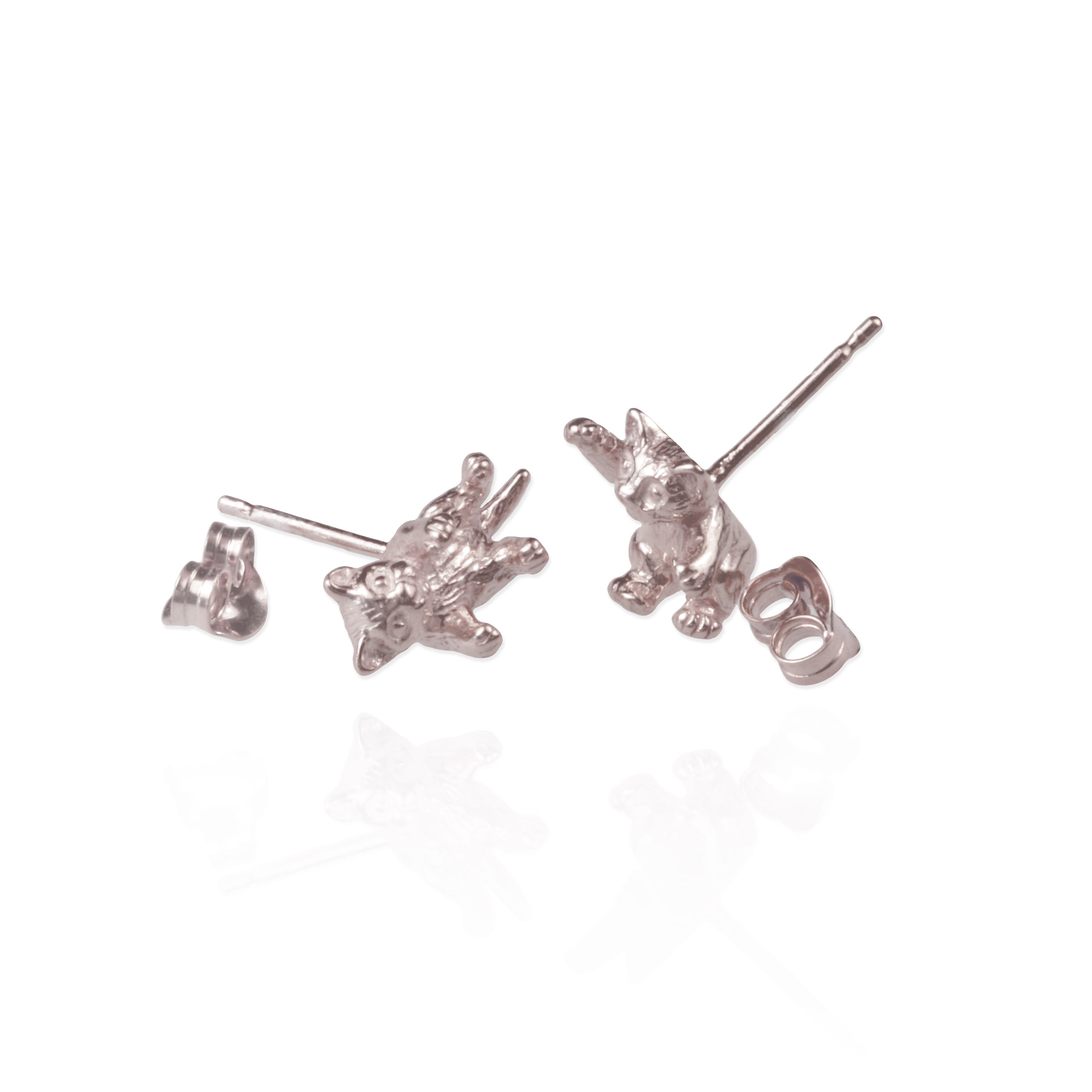 Kitten Ear Studs