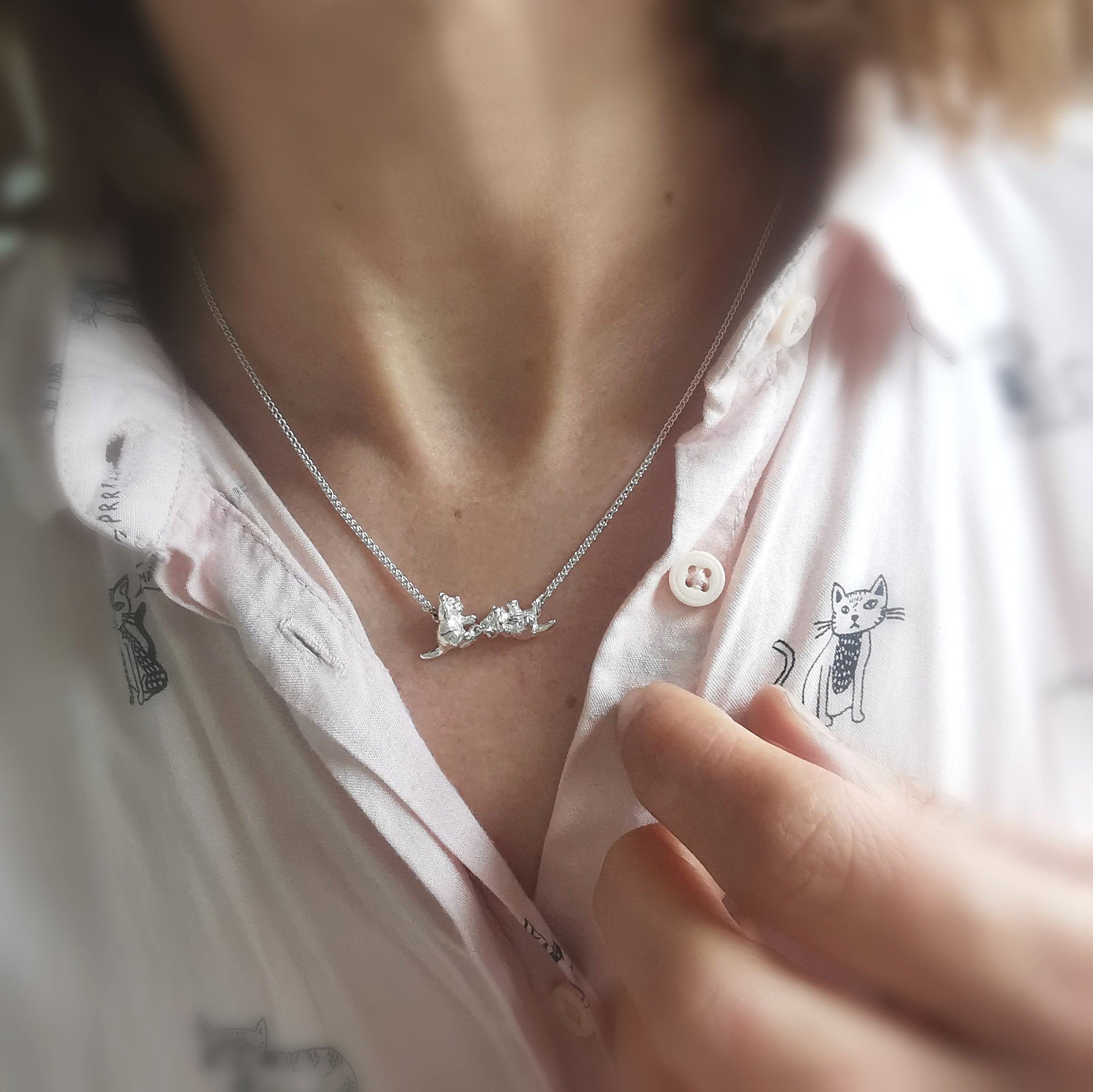 Kitten Necklace