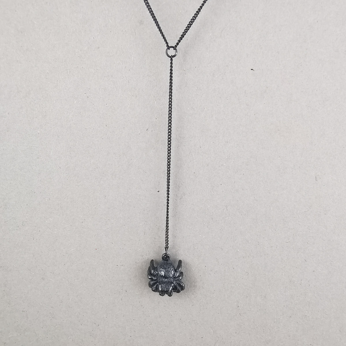 Limited Edition Black Spider Necklace