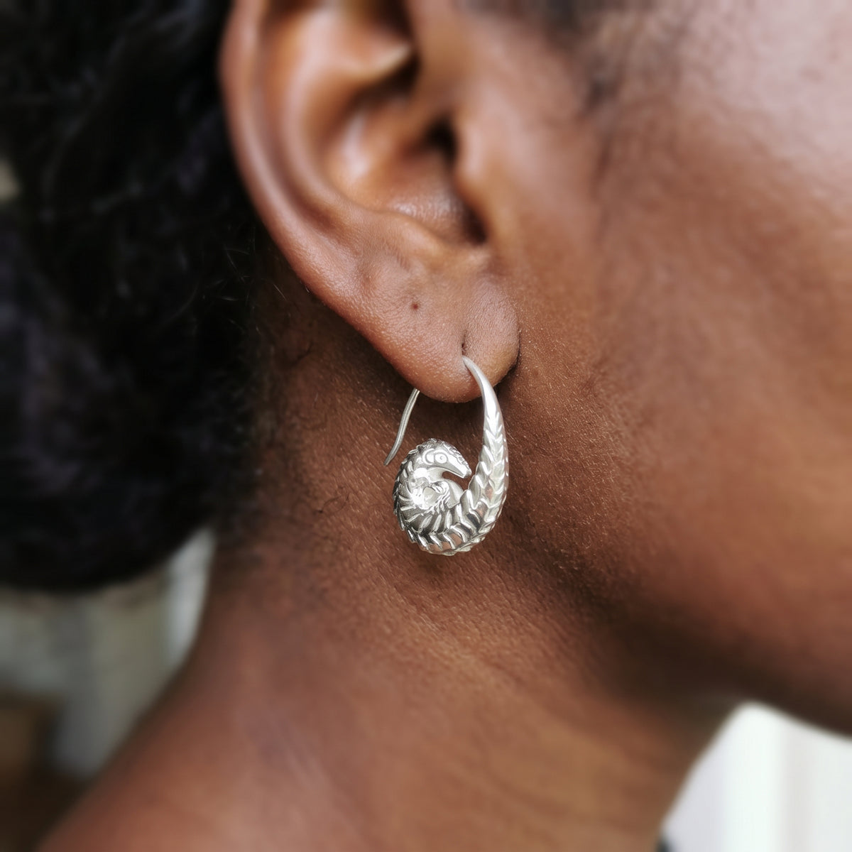 Pangolin Earrings