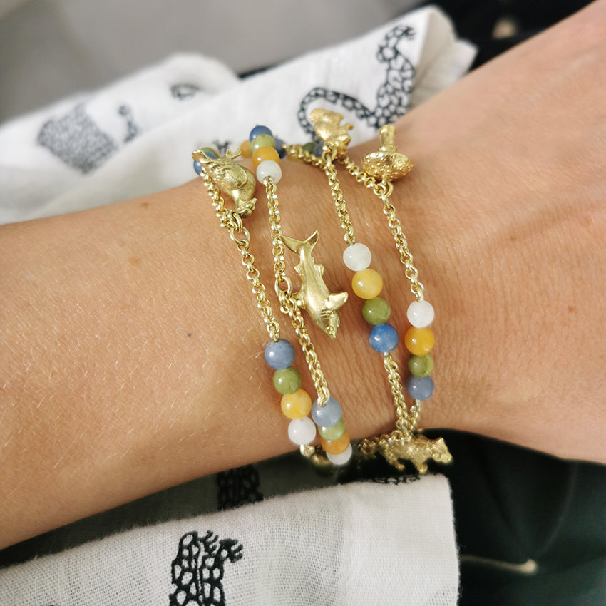 Reconnect Rosary Charm Necklace - Jana Reinhardt Ltd