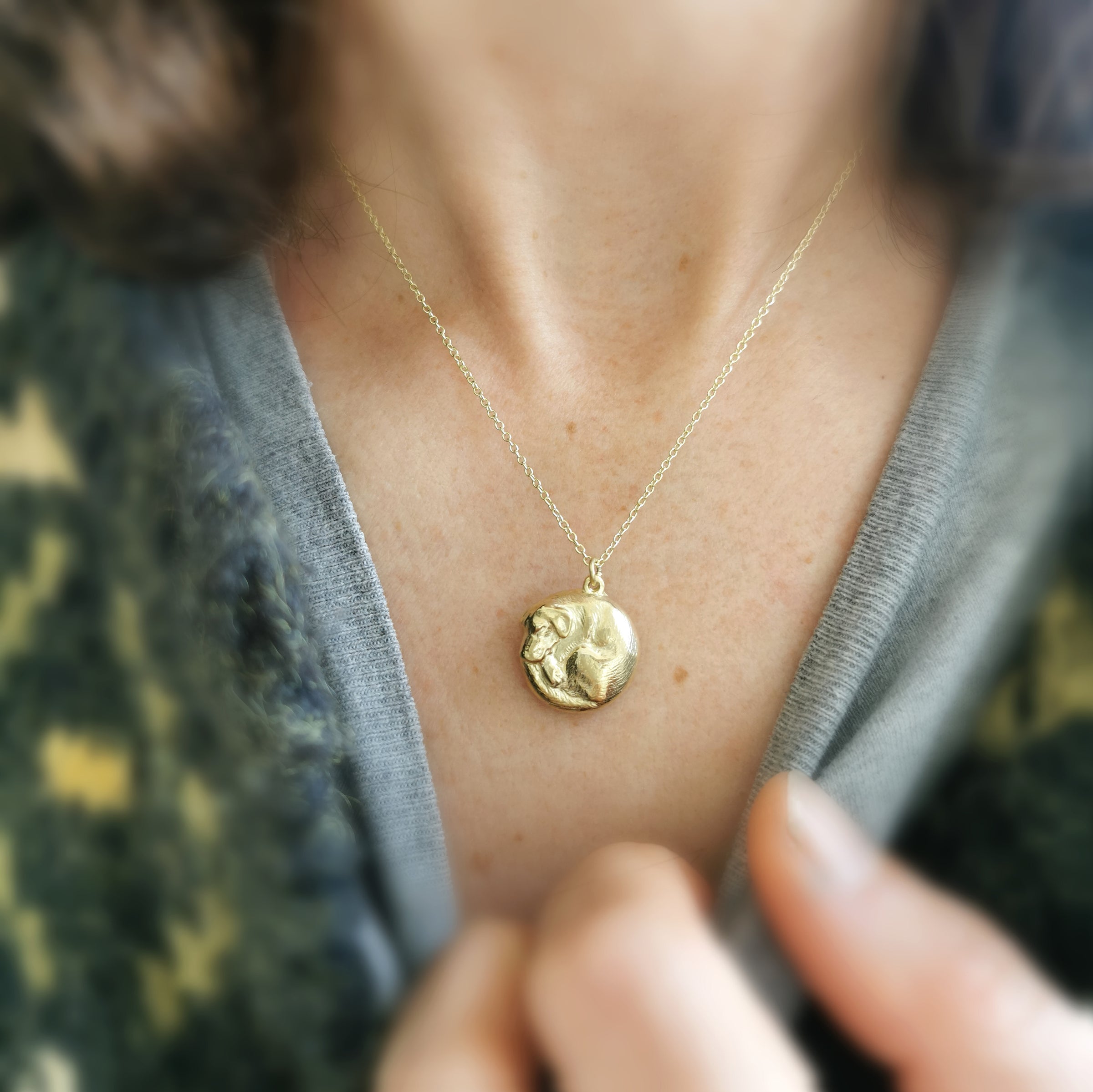 Labrador Retriever Memorial Necklace