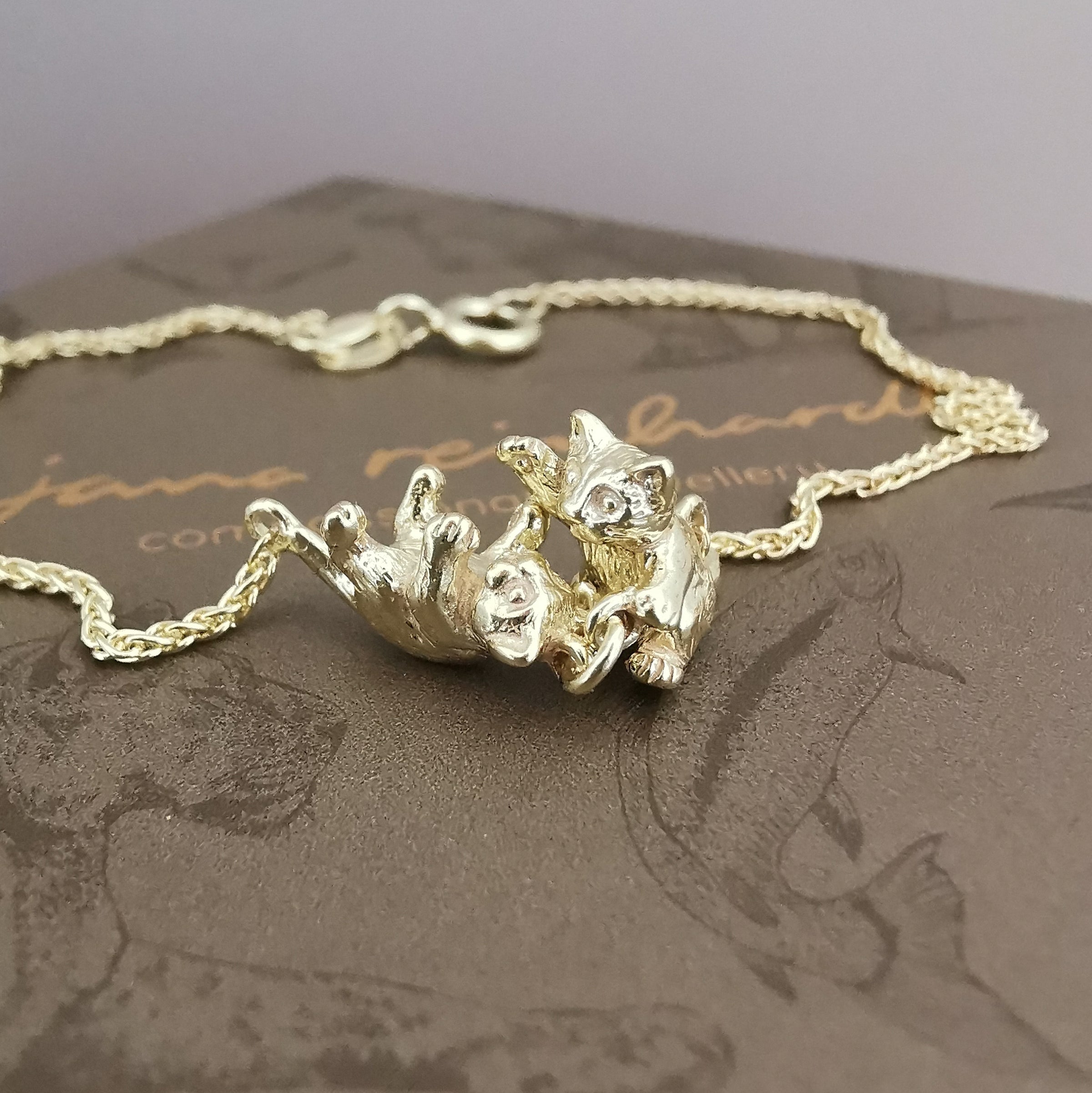 SAMPLE SALE Kitten Bracelet