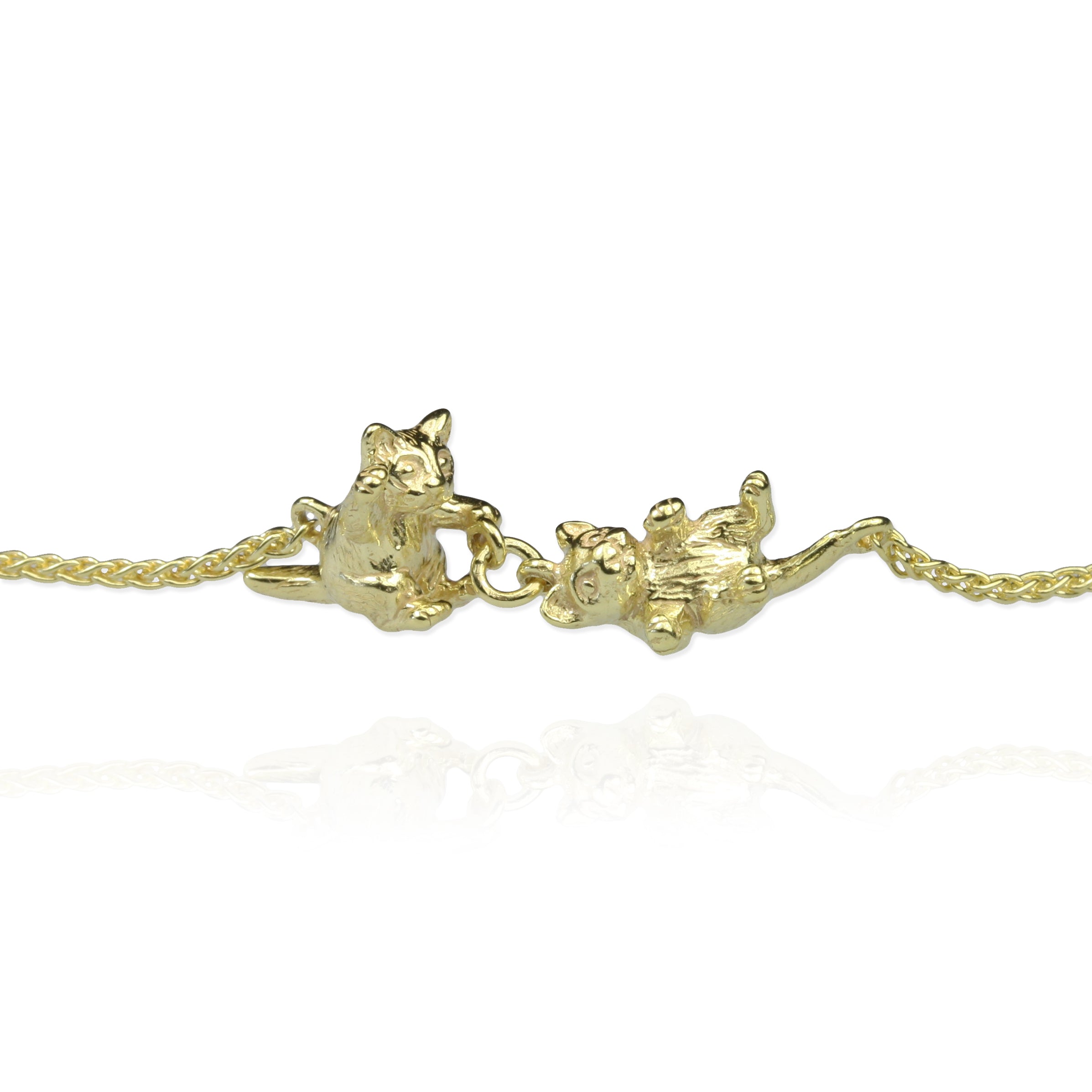 SAMPLE SALE Kitten Bracelet