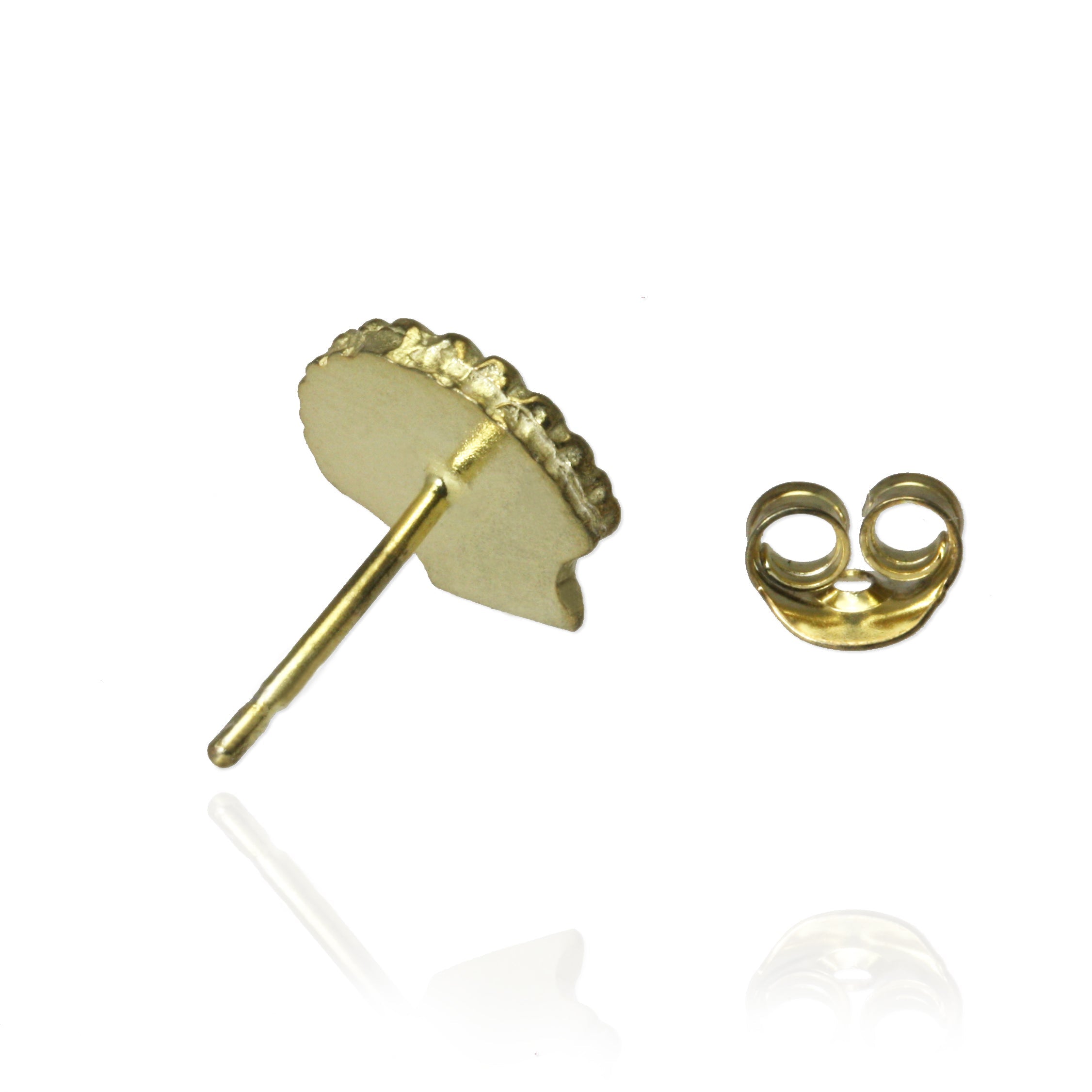 SAMPLE SALE Shell Ear Stud - Jana Reinhardt Ltd