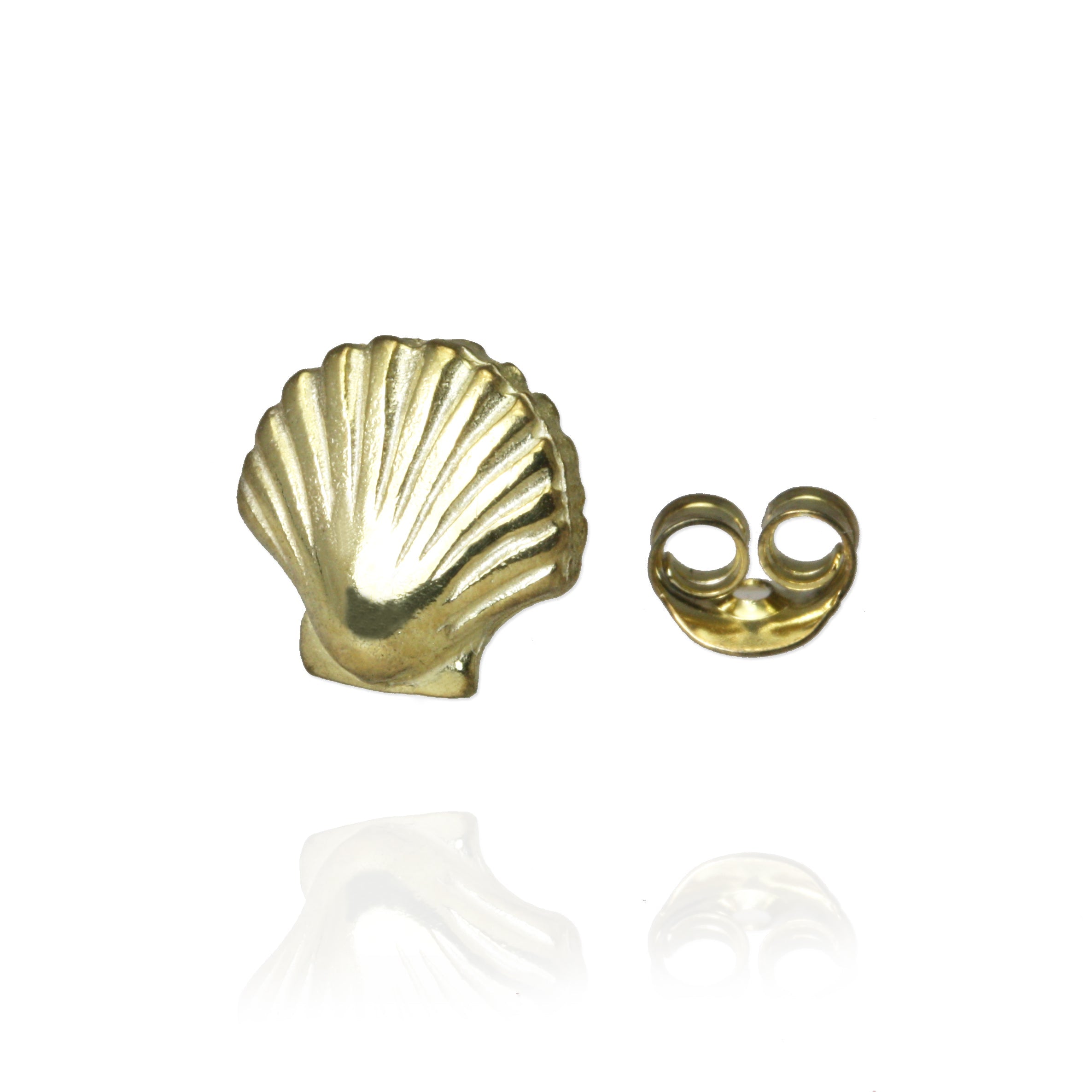 SAMPLE SALE Shell Ear Stud - Jana Reinhardt Ltd
