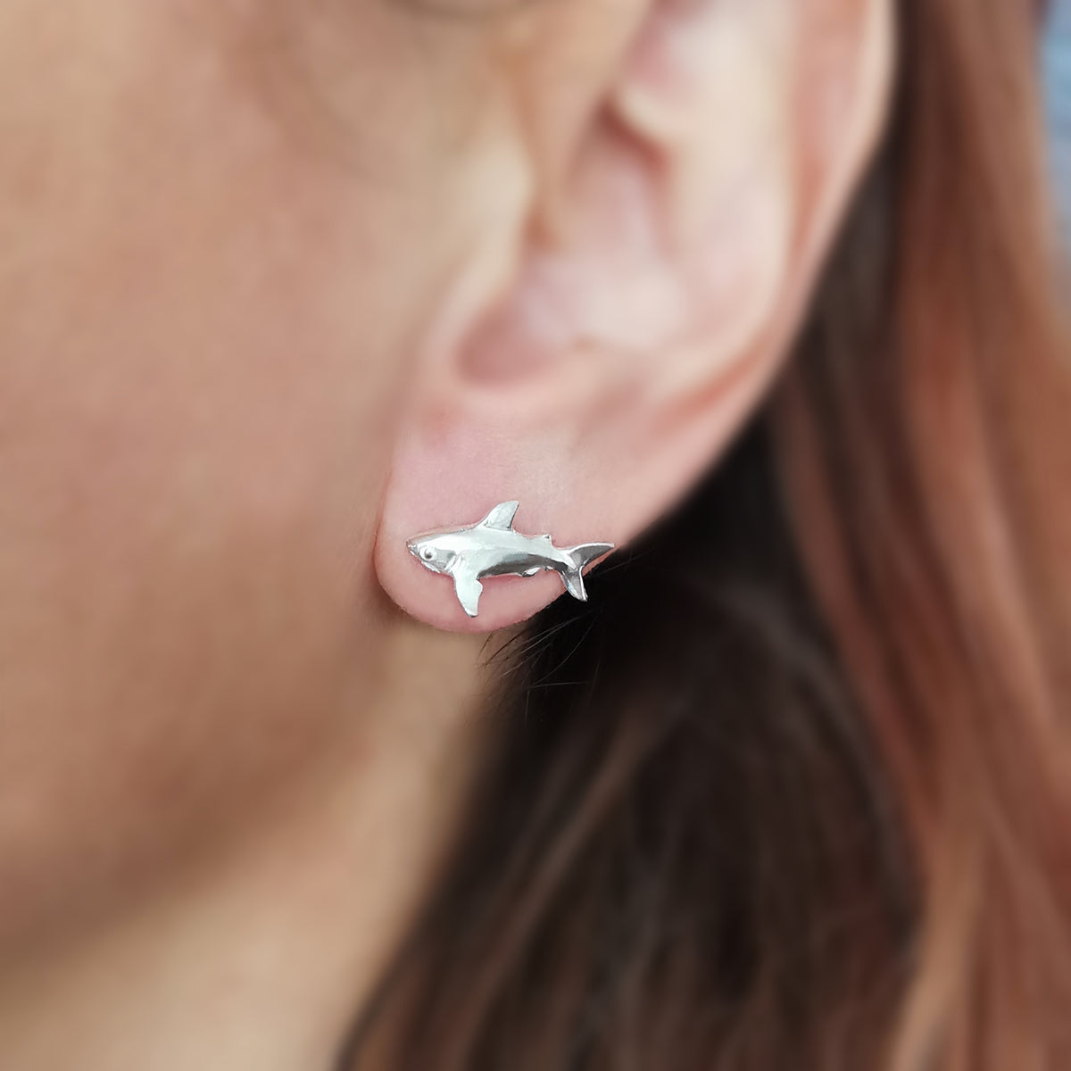 Shark Ear Stud - Jana Reinhardt Ltd