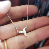 Tiny Hummingbird Necklace