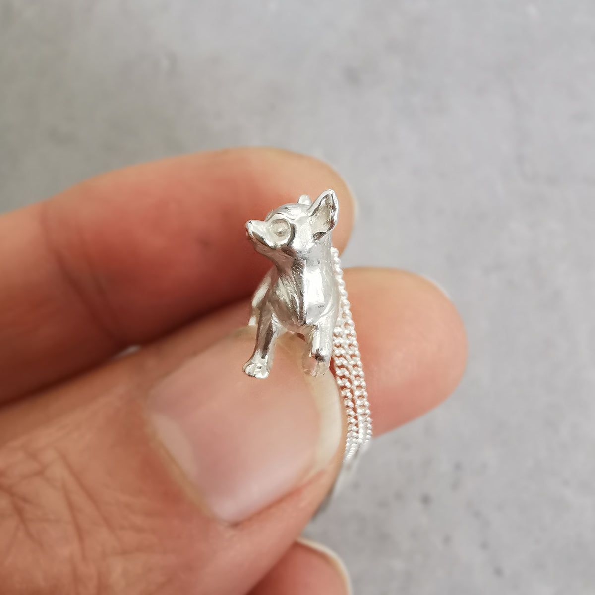Chihuahua Charm Necklace