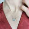 Vintage Fox Tile Necklace