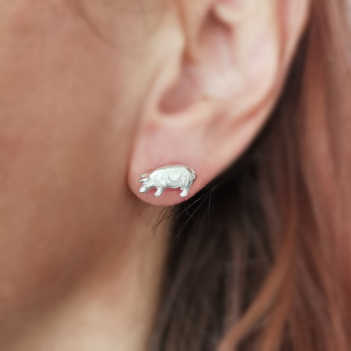SAMPLE SALE Pig Ear Stud