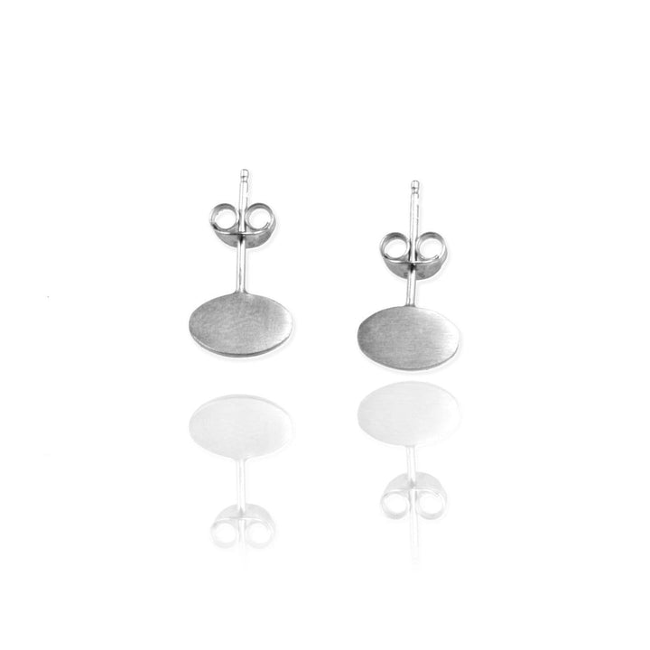 Single Ellipse Ear Studs - Jana Reinhardt Ltd - 1