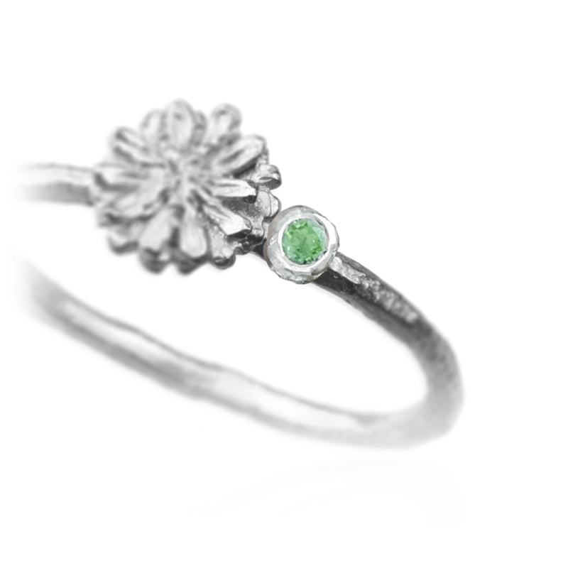18ct Gold Setting for Birth Flower Stacking Rings - Jana Reinhardt Ltd