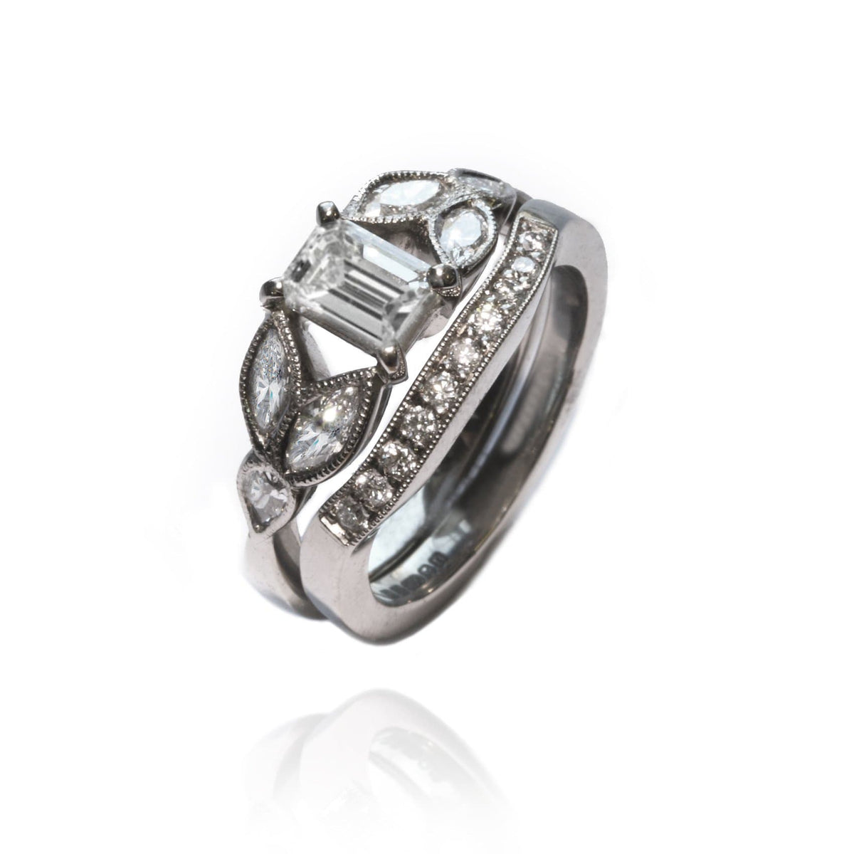 18ct White Gold and Diamonds set - Jana Reinhardt Ltd