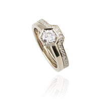 18ct White Gold with Diamonds Set - Jana Reinhardt Ltd