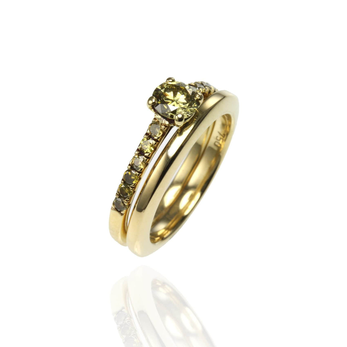 18ct Yellow Gold and Yellow Diamonds Set - Jana Reinhardt Ltd
