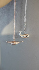Whale Pendant with Water Spout