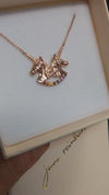 Twin Unicorn Necklace