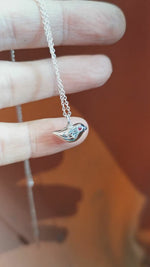 Sparrow Charm Necklace