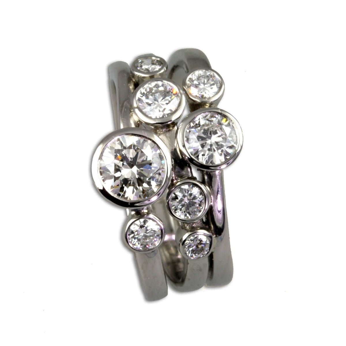 950 Platinum Engagement Ring - Jana Reinhardt Ltd