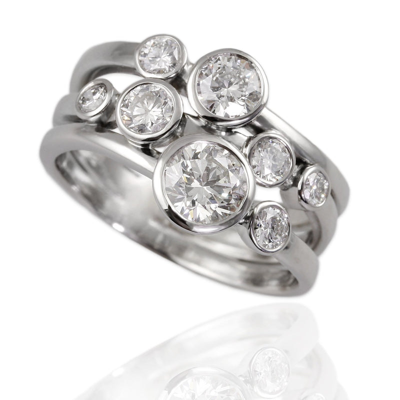 950 Platinum Engagement Ring - Jana Reinhardt Ltd