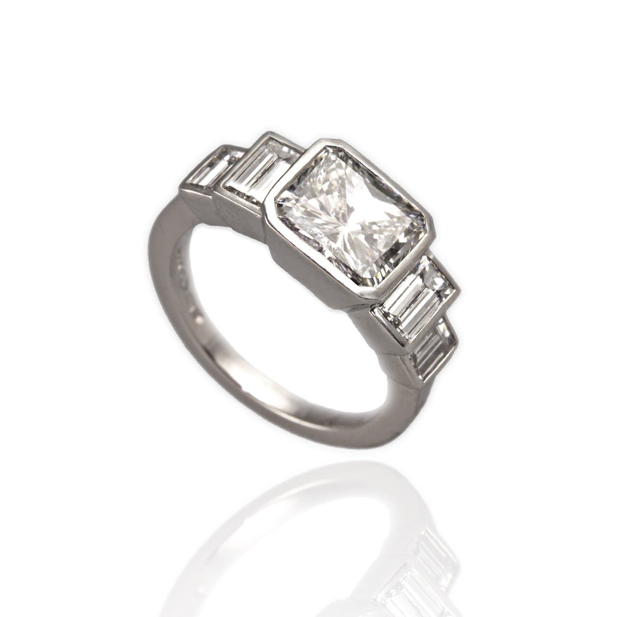 Art Deco Five Stone Diamond Ring - Jana Reinhardt Ltd