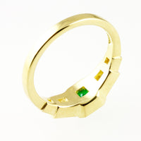 Bespoke Art Deco Emerald Ring - Jana Reinhardt Ltd