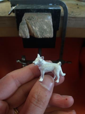 Bespoke Border Collie Pendant - Jana Reinhardt Ltd