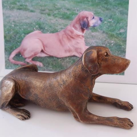Bespoke Bronze Ridgeback Paper Weight - Jana Reinhardt Ltd