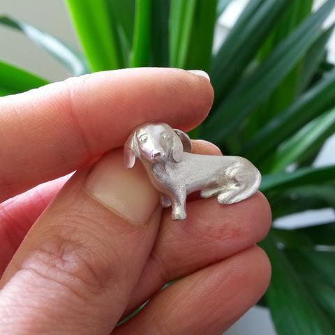 Bespoke Dachshund Pin - Jana Reinhardt Ltd