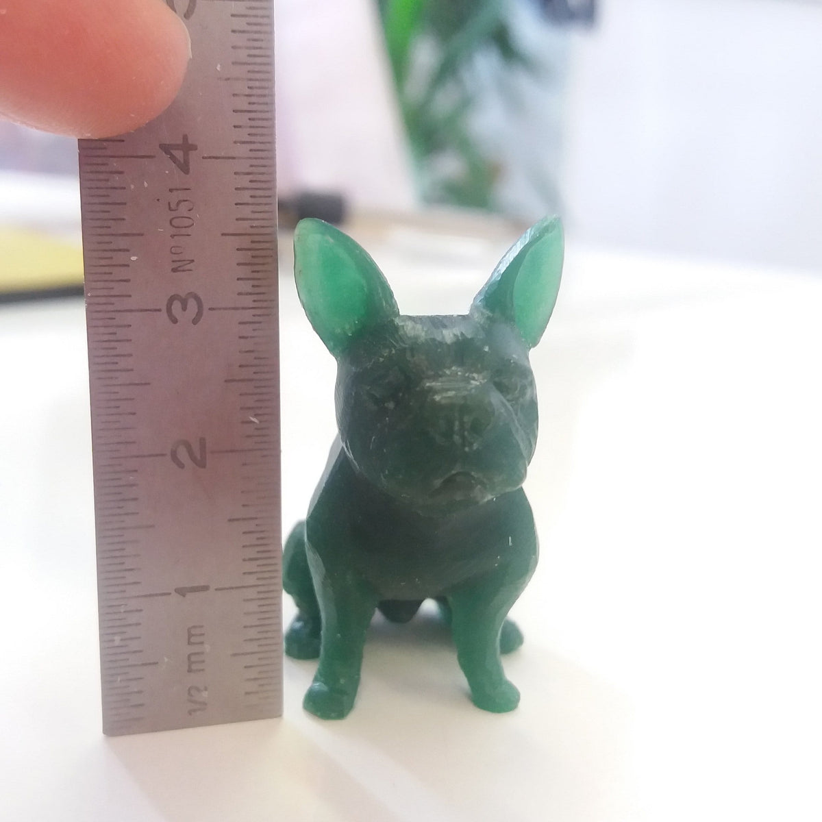 Bespoke Silver French Bulldog Keyring - Jana Reinhardt Ltd
