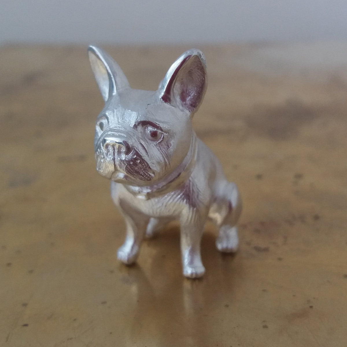 Bespoke Silver French Bulldog Keyring - Jana Reinhardt Ltd