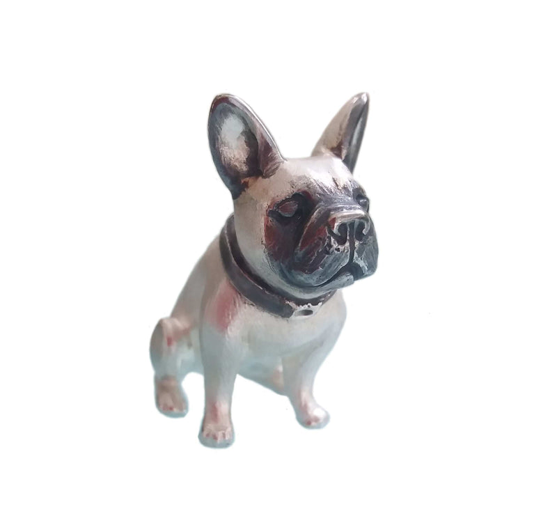 Bespoke Silver French Bulldog Keyring - Jana Reinhardt Ltd