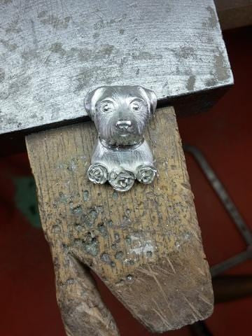 Bespoke Westie Terrier Cross Pendant - Jana Reinhardt Ltd
