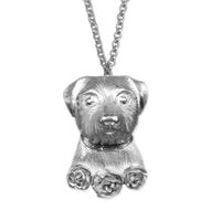 Bespoke Westie Terrier Cross Pendant - Jana Reinhardt Ltd