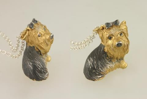 Bespoke Yorkshire Terrier Pendant - Jana Reinhardt Ltd