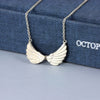 Tiny Double Wing Necklace - Jana Reinhardt Ltd - 5