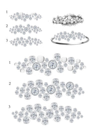 Diamond Bubble Bangle - Jana Reinhardt Ltd