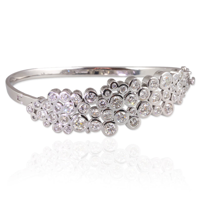 Diamond Bubble Bangle - Jana Reinhardt Ltd
