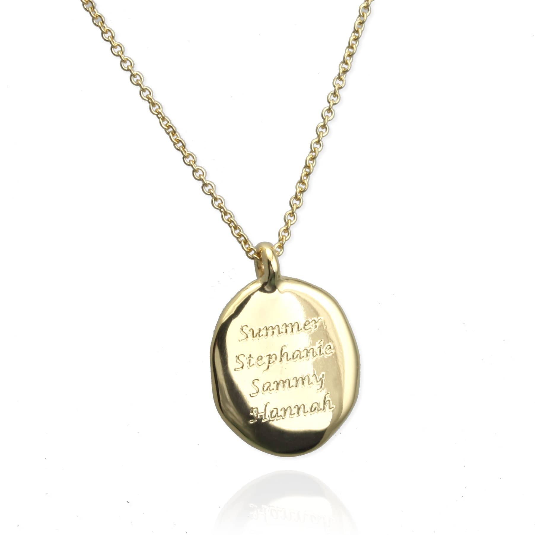 Family Tree Pendant with Birthstones - Jana Reinhardt Ltd