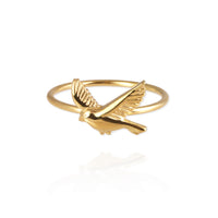 Garden Bird Flying Stacking Ring - Jana Reinhardt Ltd