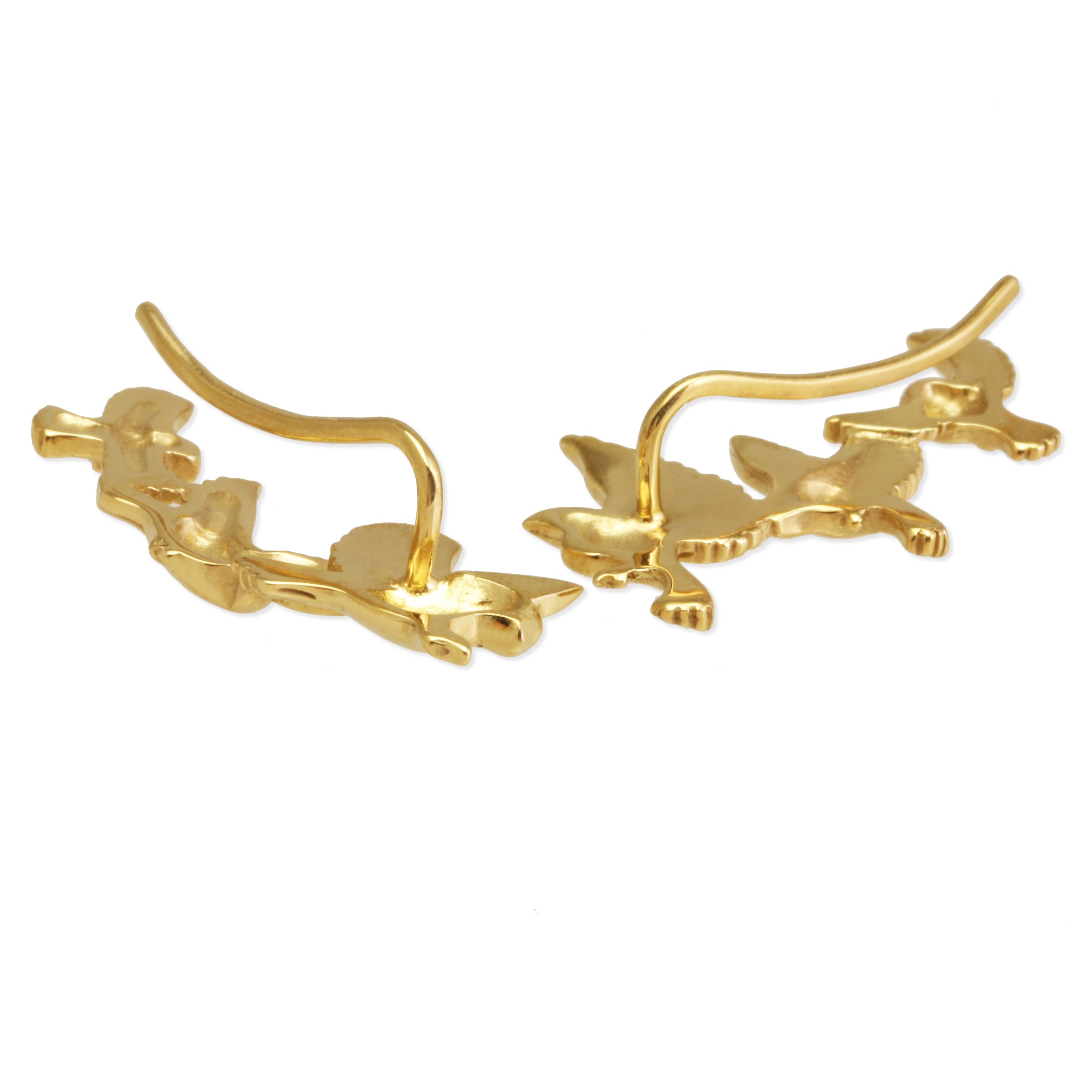 Garden Birds Ear Climbers - Jana Reinhardt Ltd